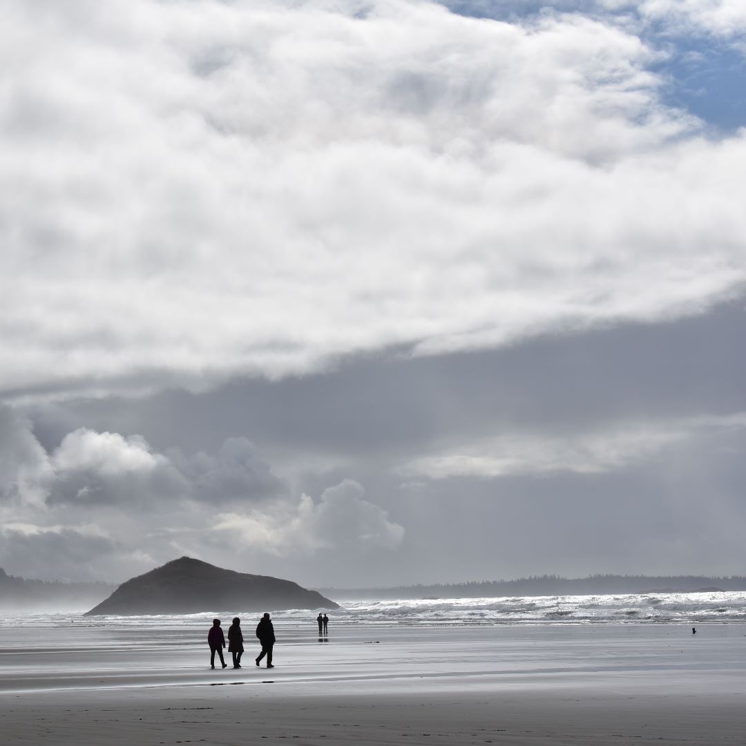  Culture, walking the beaches of Tofino