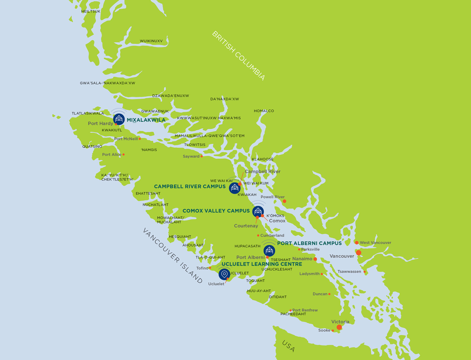 Indigenous territories map